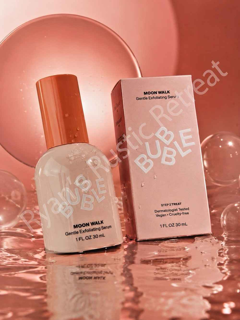 BUBBLE - Moon Walk - Gentle Exfoliating Serum - Step 2 Treatment- 1 fl oz/ 30 mL
